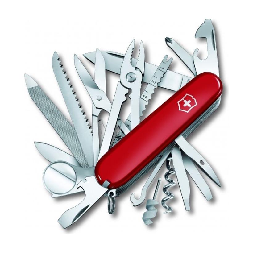Cuțit de buzunar Victorinox SWISSCHAMP roșu Roșu