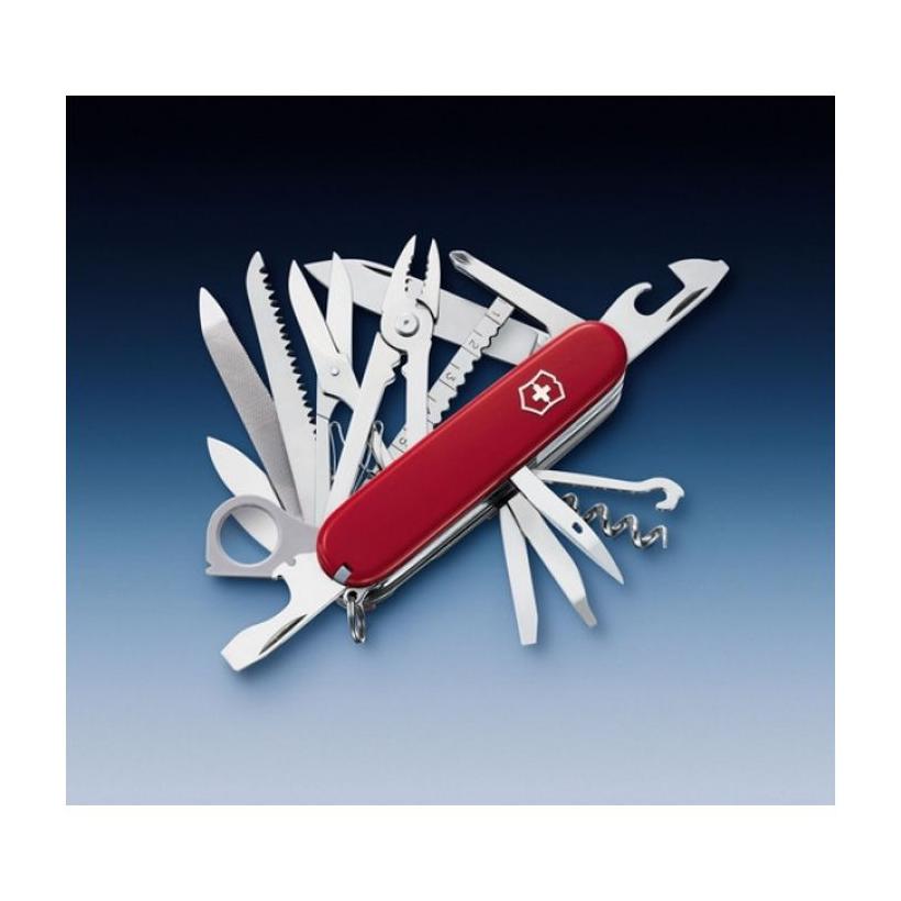 Cuțit de buzunar Victorinox SWISSCHAMP roșu Roșu