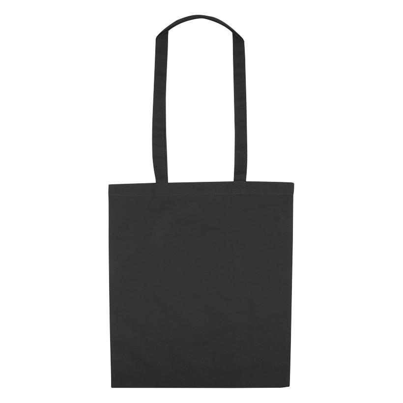 Sacoșă din bumbac organic Barnsley (180 g/m²) Negru