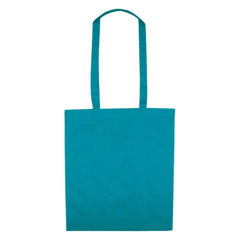 Sacoșă din bumbac organic Barnsley (180 g/m²) Turquoise