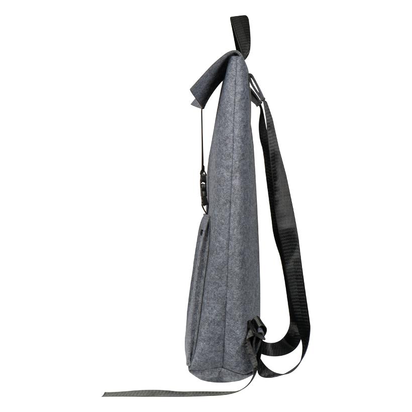 Rucsac din fetru reciclat Birmingham Gri