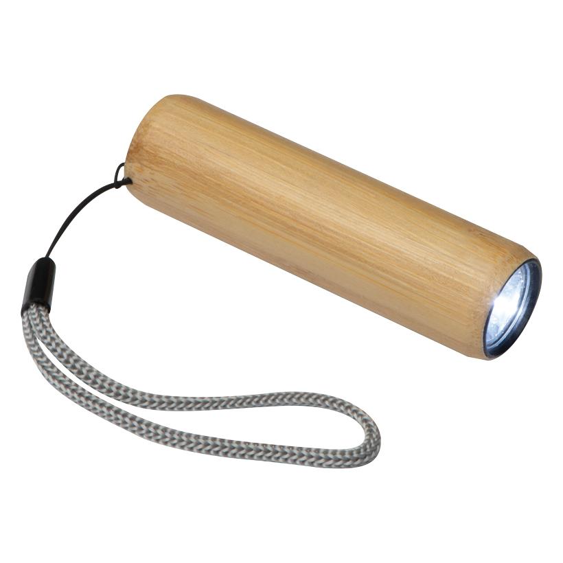 Lanternă LED din bambus Dundee Beige