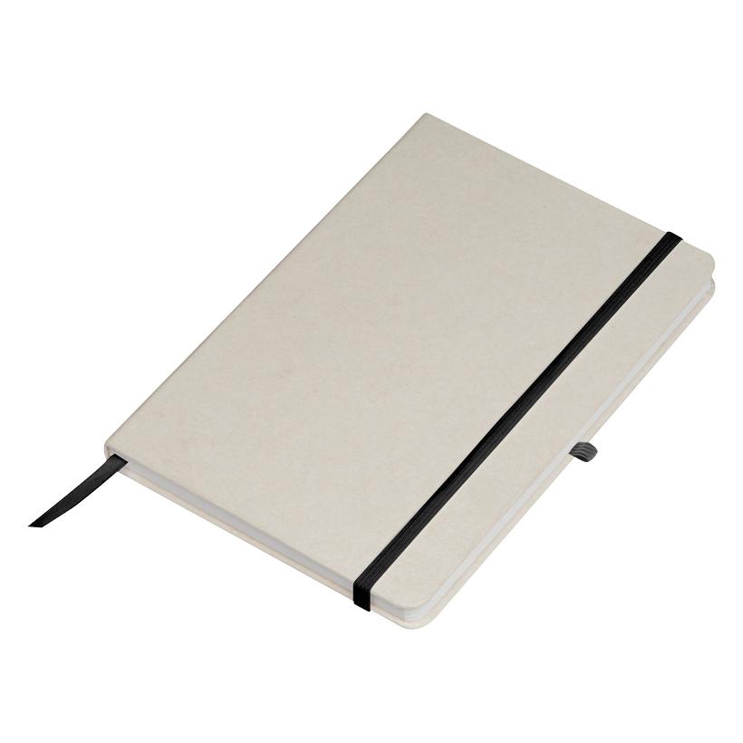 Notebook A5 din carton de lapte reciclat Izmir Beige