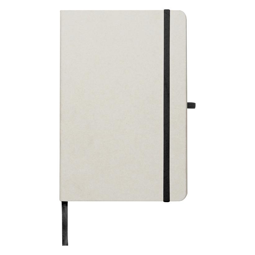 Notebook A5 din carton de lapte reciclat Izmir Beige