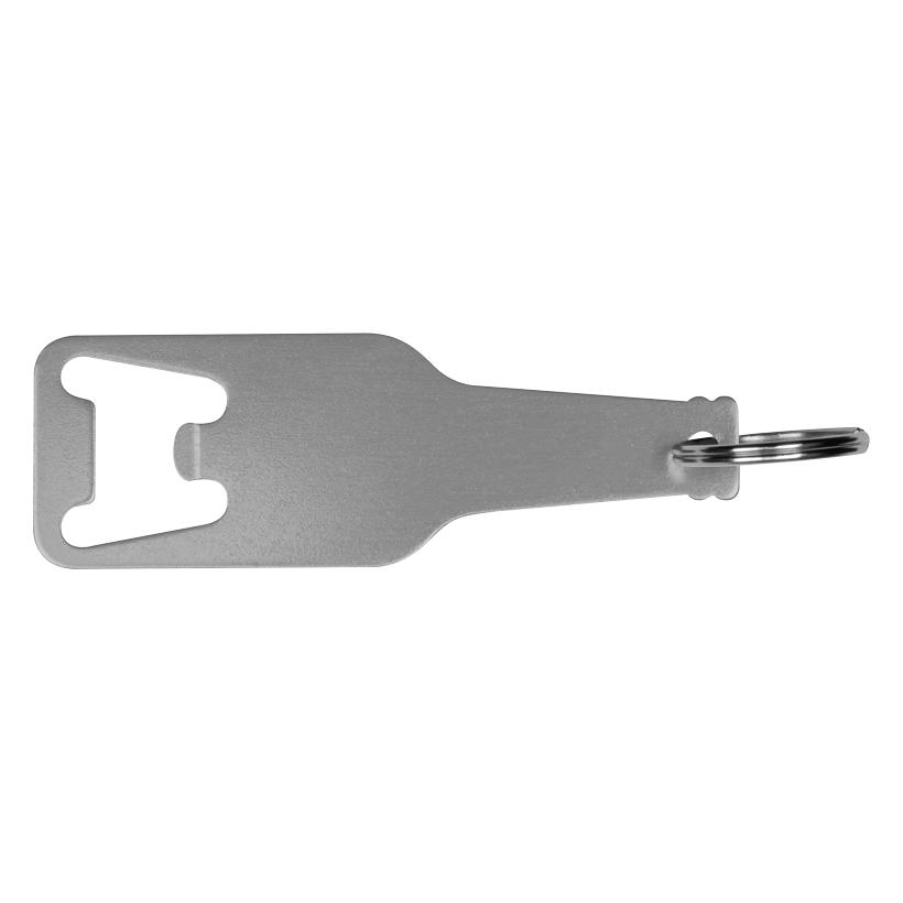 Deschizător de sticle din aluminiu reciclat Malmö Gri