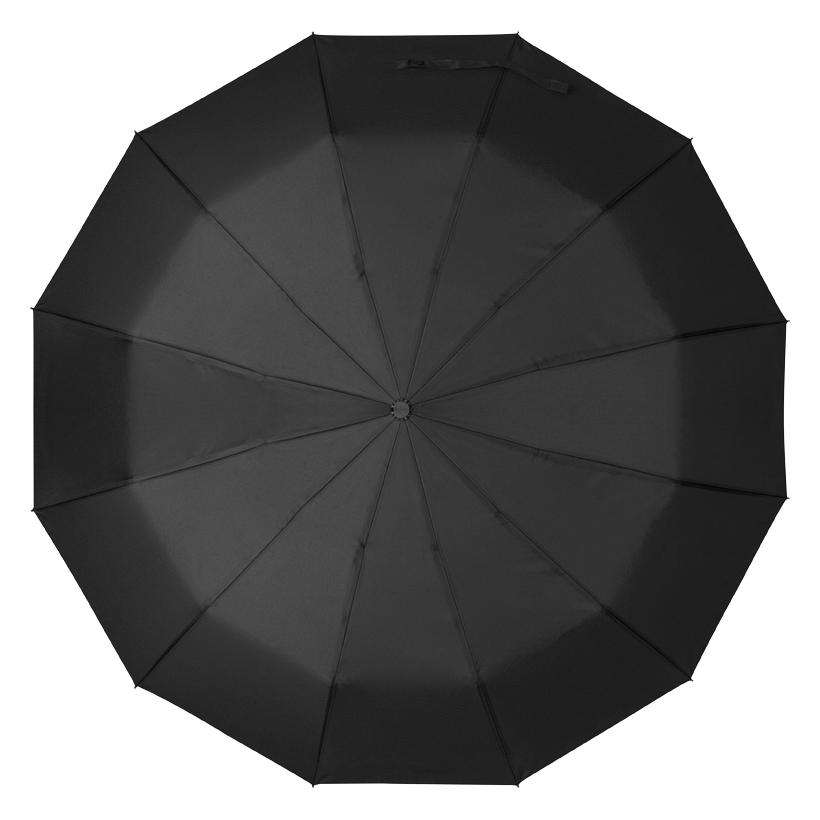 Umbrelă automată anti vânt Omaha Negru