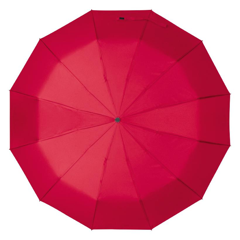 Umbrelă automată anti vânt Omaha Roșu
