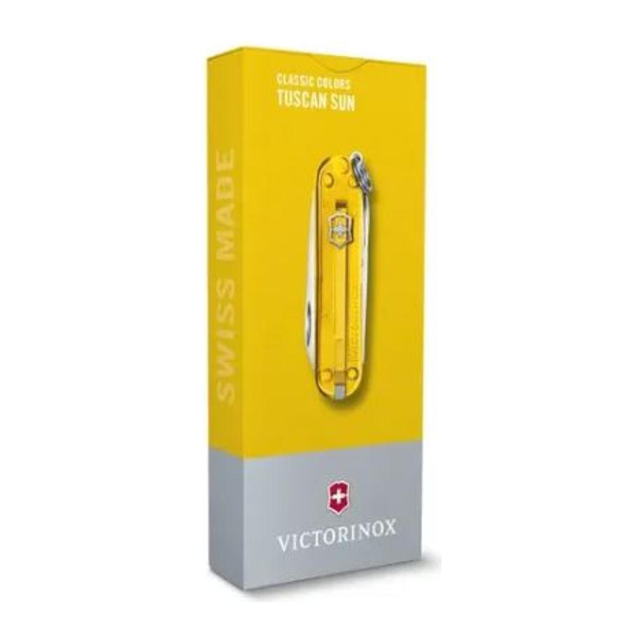 Briceag de buzunar Victorinox Classic SD 58 mm Galben