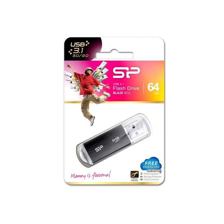 Pendrive Silicon Power Blaze B02 3,1 Negru