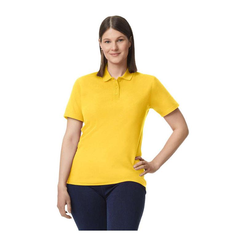 Tricou polo pentru femei Softstyle® Galben