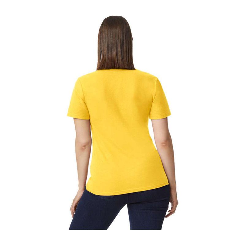Tricou polo pentru femei Softstyle® Galben L