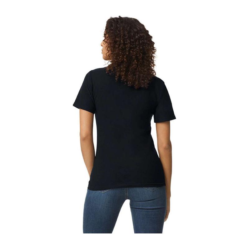 Tricou polo pentru femei Softstyle® Negru M