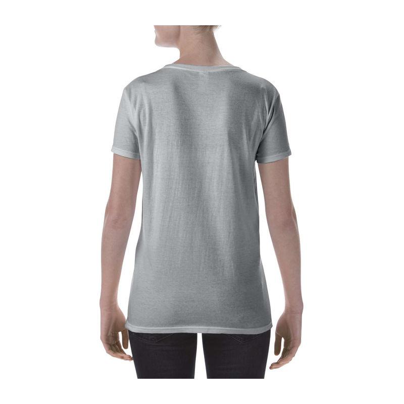 Tricou cu guler larg pentru femei Gildan Softstyle® Gri S