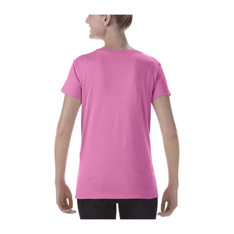 Tricou cu guler larg pentru femei Gildan Softstyle® Roz M