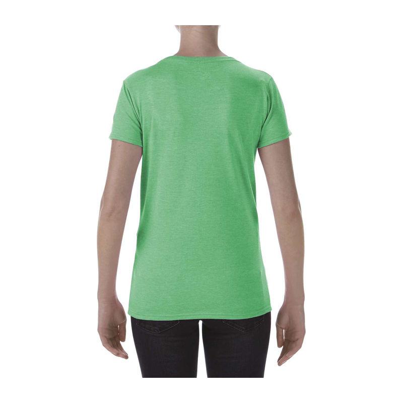 Tricou cu guler larg pentru femei Gildan Softstyle® Verde S