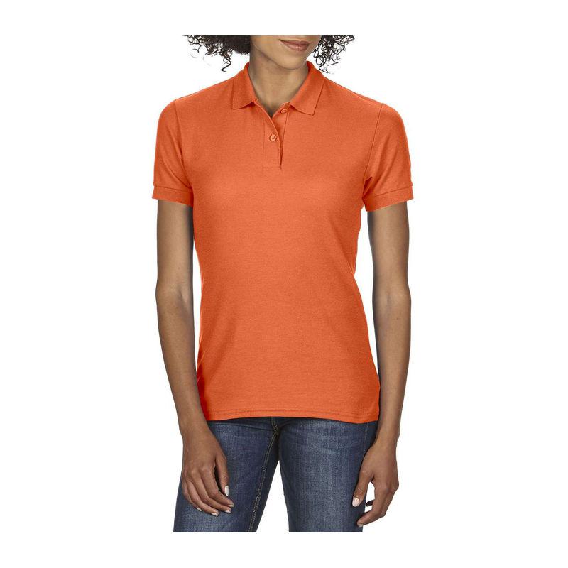 Tricou polo pentru femei Gildan Drybend® Portocaliu