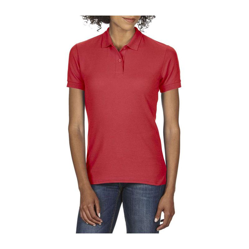 Tricou polo pentru femei Gildan Drybend® Rosu