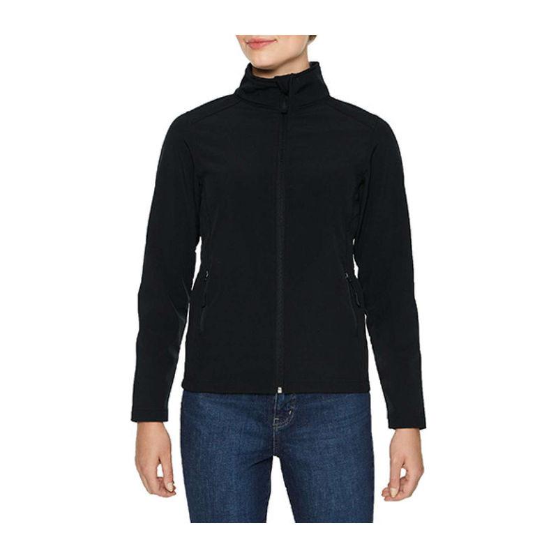 Jacheta softshel pentru femei Gildan Hammer Negru XL