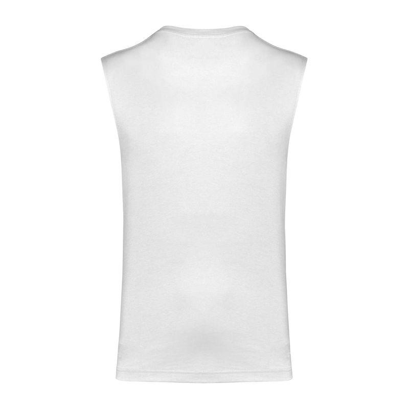 Tricou fără mâneci ecologic pentru bărbați Alb S