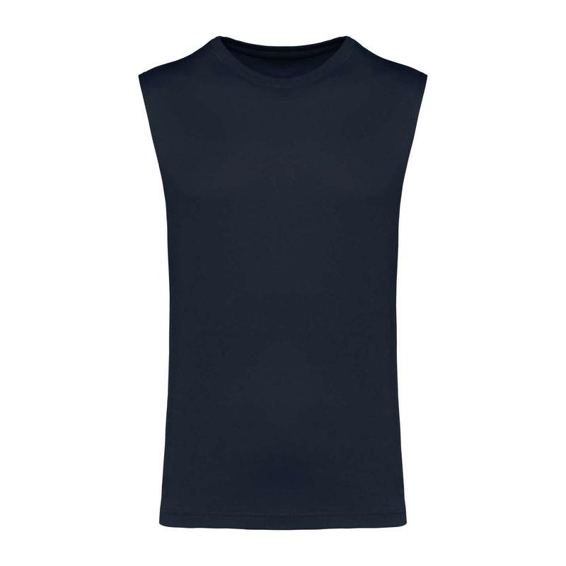 Tricou fără mâneci ecologic pentru bărbați Navy Blue