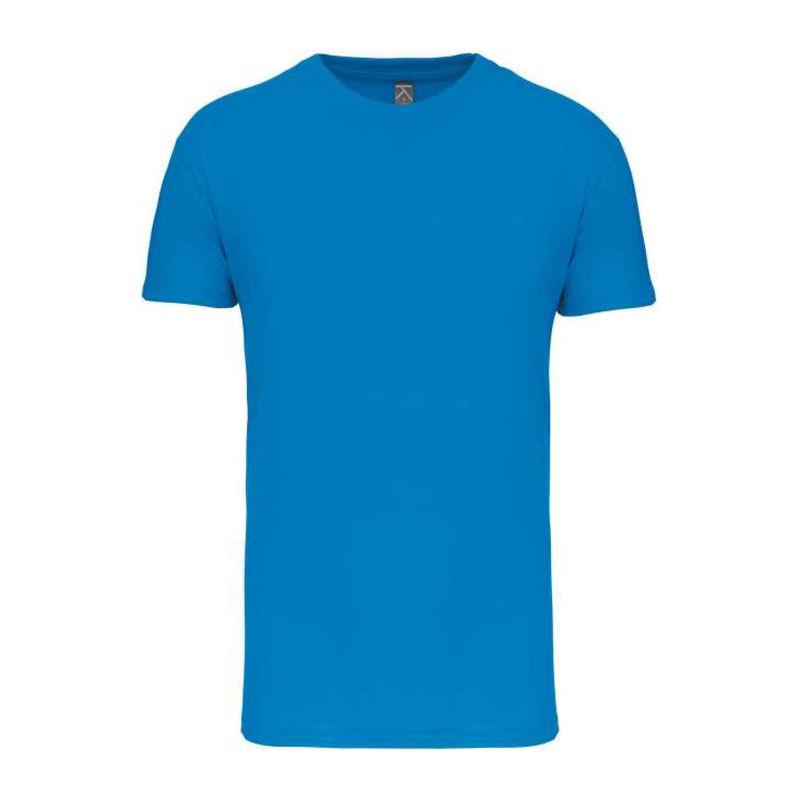 Tricou cu guler rotund pentru bărbați Bio150IC Tropical Blue 4XL