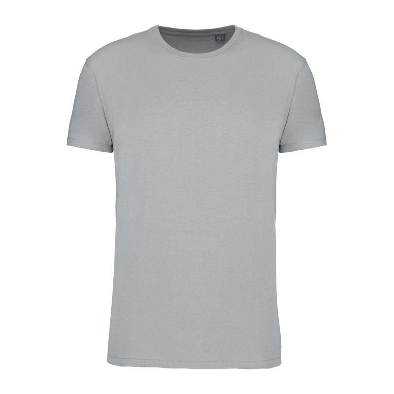 Tricou cu guler rotund pentru bărbați Bio150IC Snow Grey 5XL