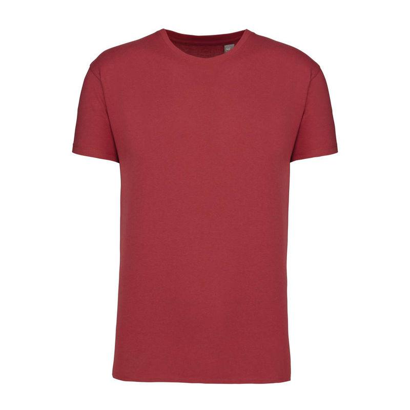 Tricou cu guler rotund pentru bărbați Bio150IC Terracotta Red 5XL