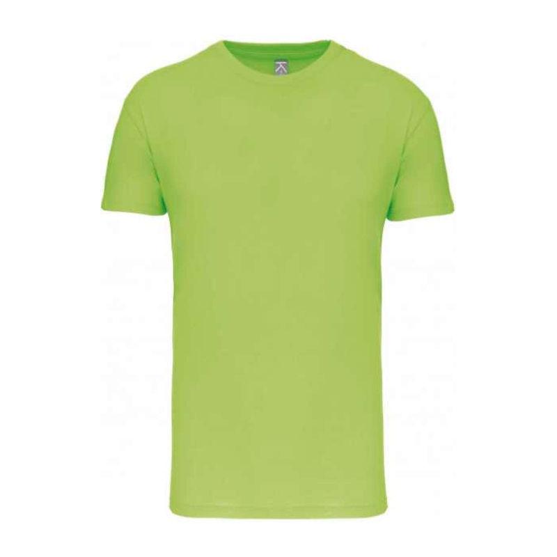 Tricou cu guler rotund pentru bărbați Bio150IC Verde