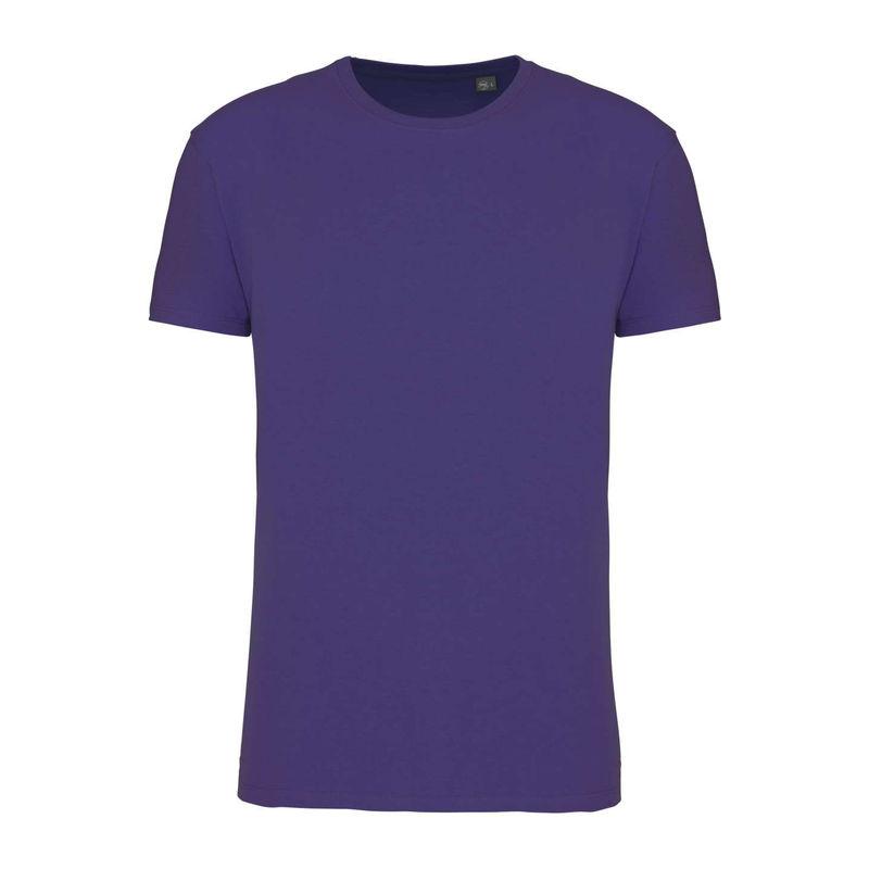 Tricou cu guler rotund pentru bărbați Bio150IC Deep Purple 3XL