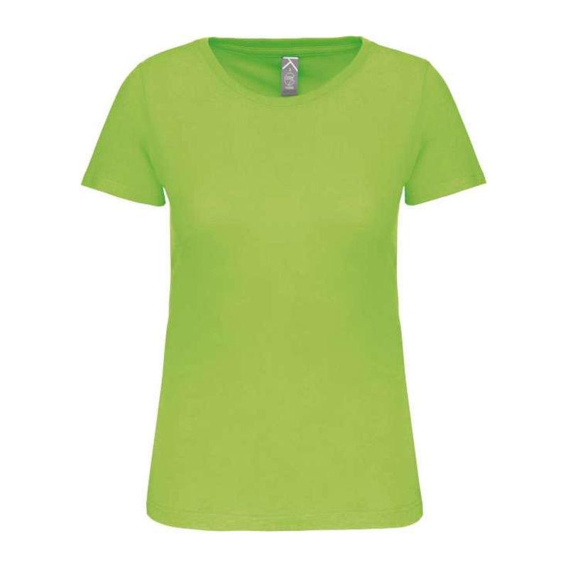 Tricou cu guler rotund pentru femei Bio150IC Verde