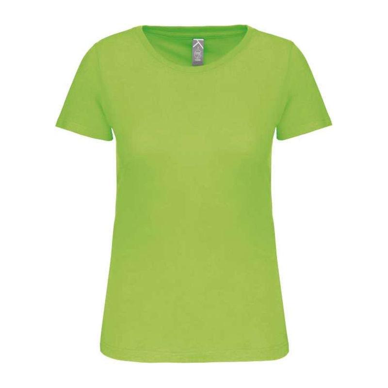 Tricou cu guler rotund pentru femei Bio150IC Verde 3XL