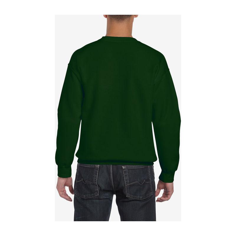 Bluza cu guler rotund pentru bărbați Gildan DryBlend® Verde XXL