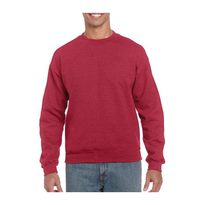 Bluză cu guler rotund pentru bărbați Gildan Heavy Blend™ Rosu