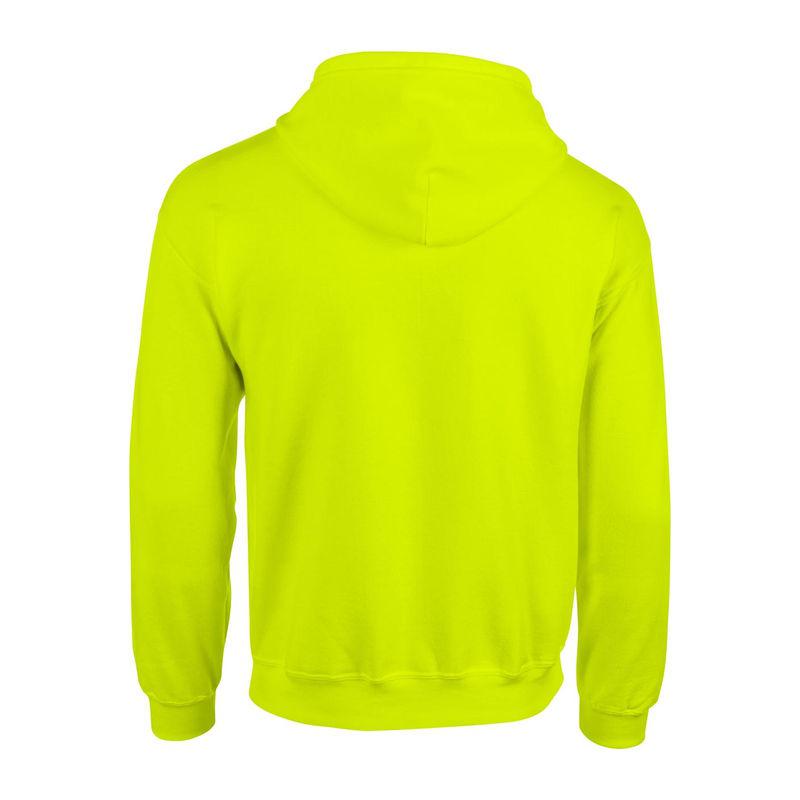 Hanorac cu glugă și fermoar pentru bărbați Gildan Heavy Blend™ Galben 3XL