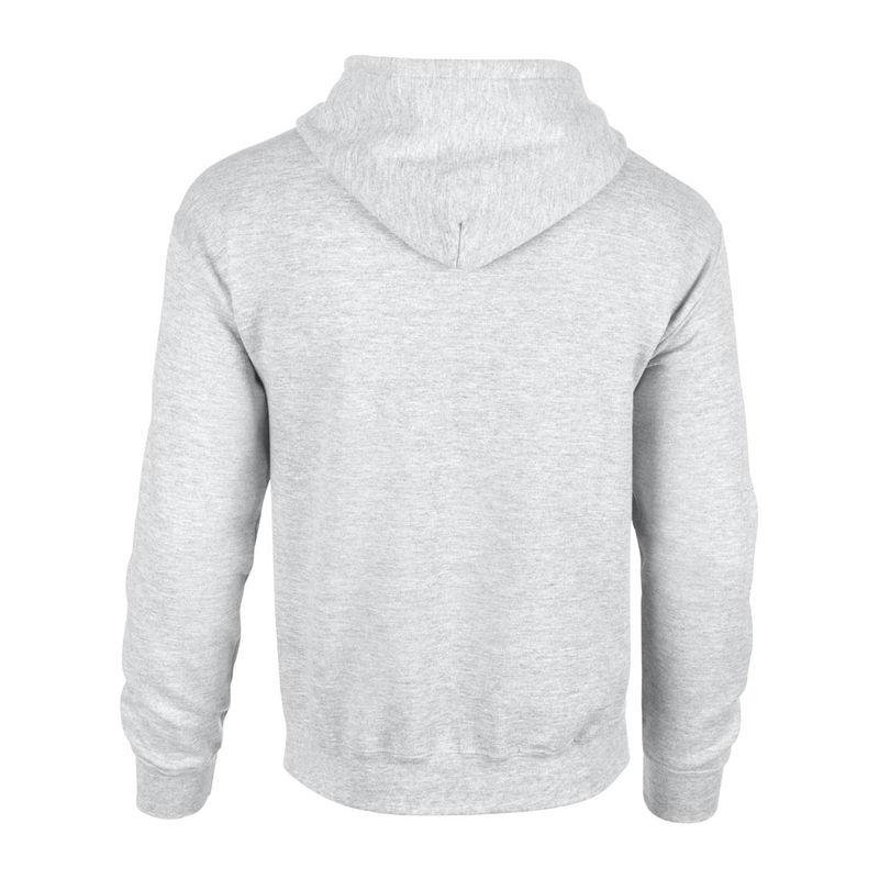 Hanorac cu glugă și fermoar pentru bărbați Gildan Heavy Blend™ Gri 3XL