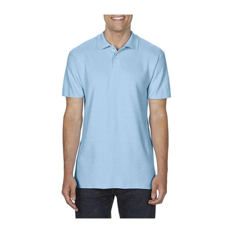 Tricou polo pentru bărbați Gildan Softstyle® Light Blue 4XL