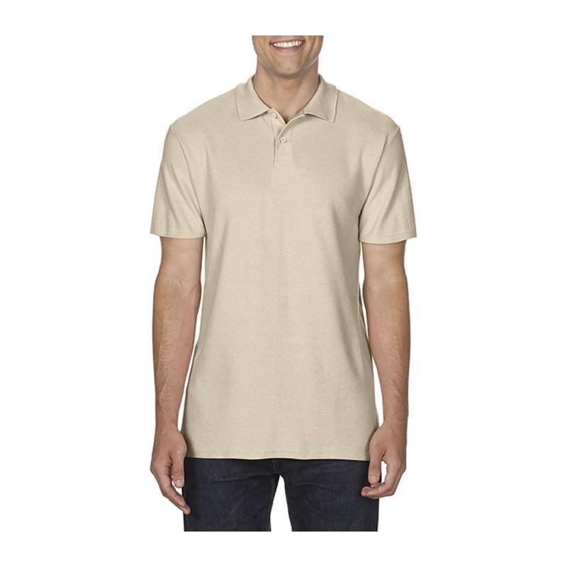Tricou polo pentru bărbați Gildan Softstyle® Maro