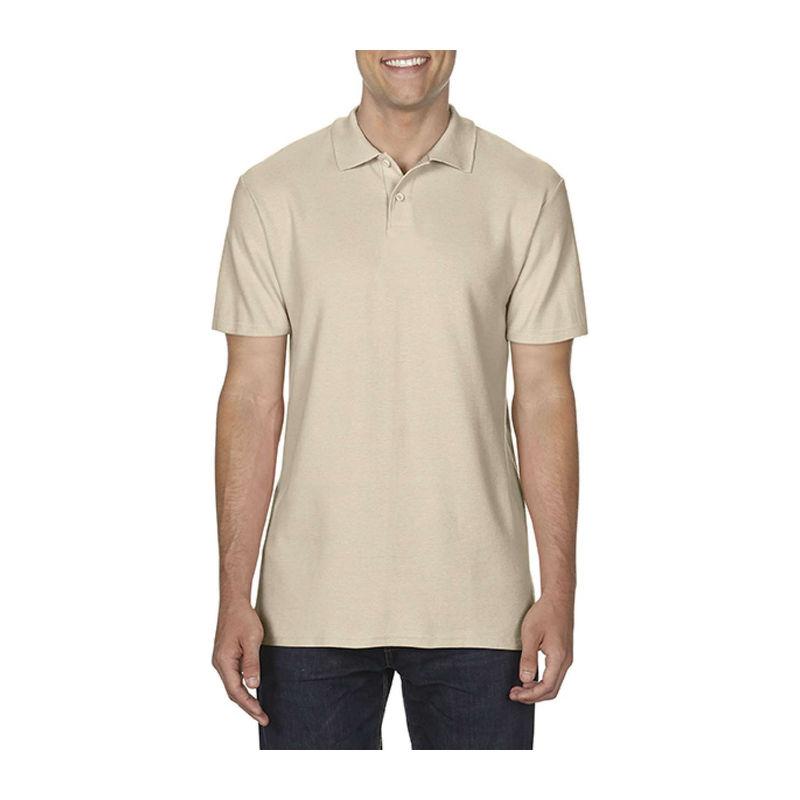 Tricou polo pentru bărbați Gildan Softstyle® Maro XXL