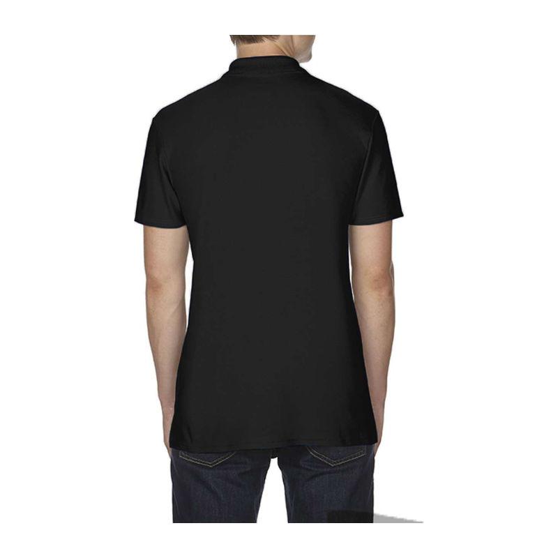 Tricou polo pentru bărbați Gildan Softstyle® Negru S