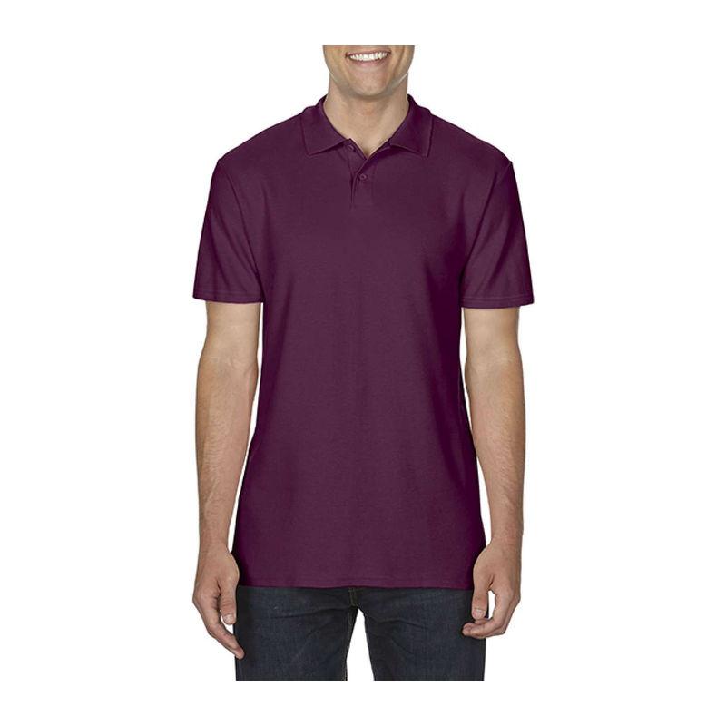 Tricou polo pentru bărbați Gildan Softstyle® Rosu S
