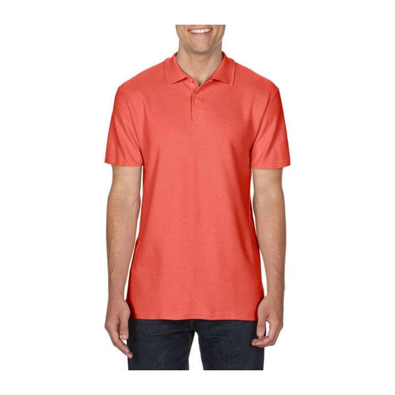 Tricou polo pentru bărbați Gildan Softstyle® Rosu