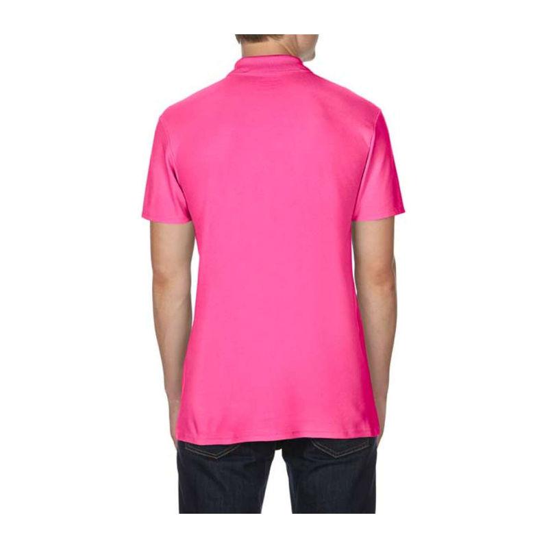 Tricou polo pentru bărbați Gildan Softstyle® Roz 4XL