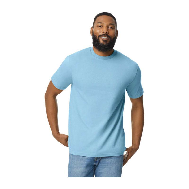 Tricou pentru bărbați Gildan Softstyle® Midweight  Light Blue L