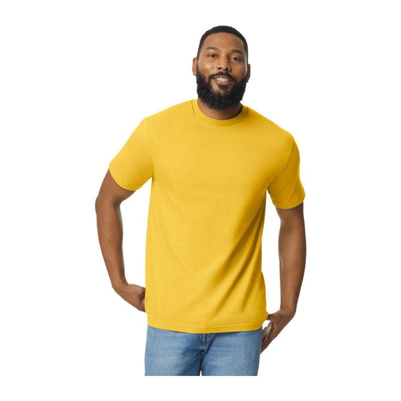 Tricou pentru bărbați Gildan Softstyle® Midweight  Mustard L