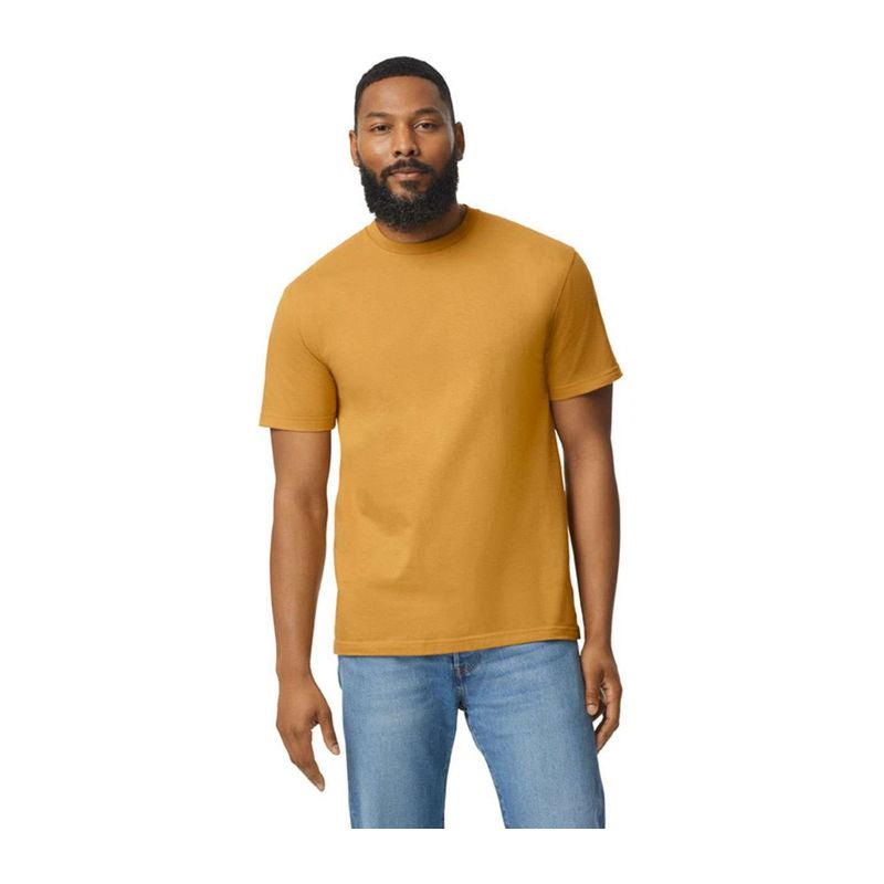 Tricou pentru bărbați Gildan Softstyle® Midweight  Mustard S