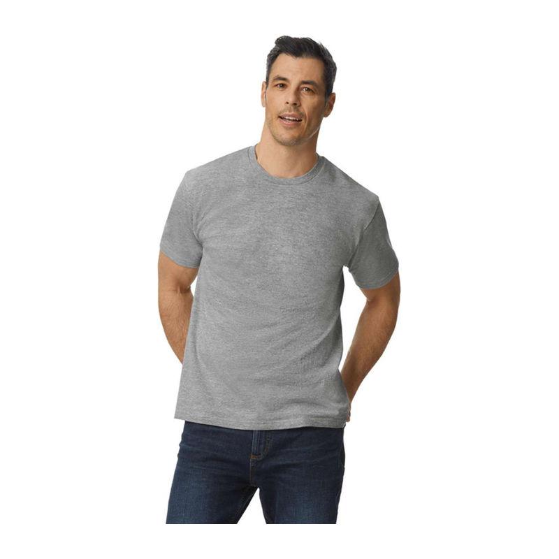 Tricou pentru bărbați Gildan Softstyle® Midweight  Gri 4XL