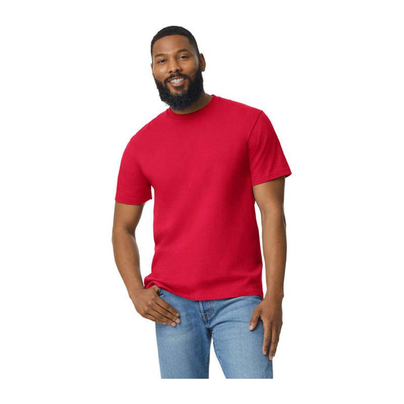 Tricou pentru bărbați Gildan Softstyle® Midweight  Rosu 3XL