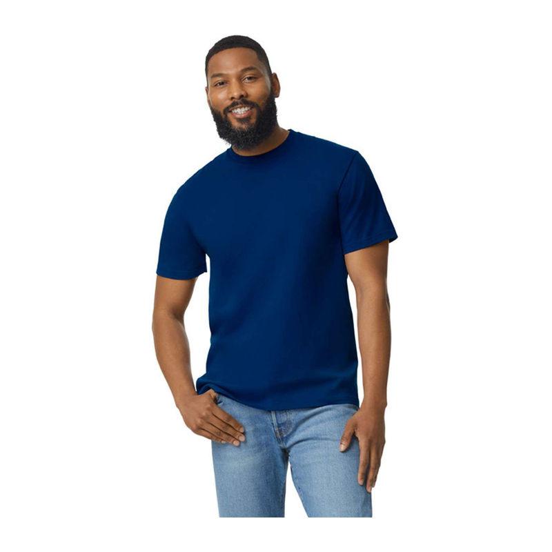 Tricou pentru bărbați Gildan Softstyle® Midweight  Navy Blue 4XL