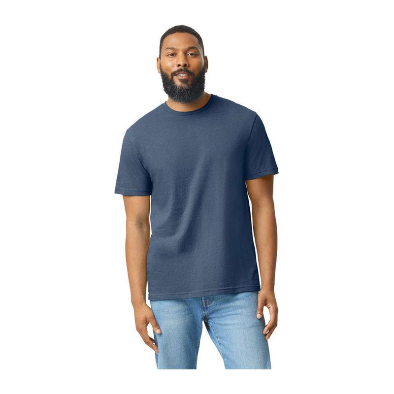 Tricou pentru bărbați Softstyle® CVC Sport Dark Navy