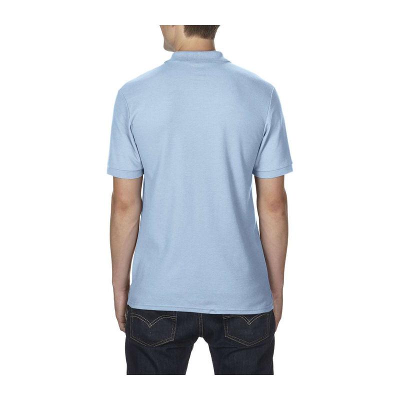 Tricou polo pentru bărbați Gildan DryBlend® Light Blue 3XL